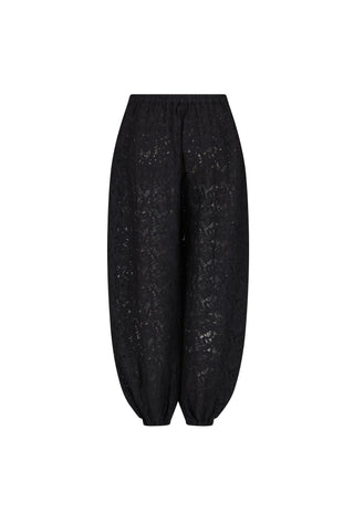 black-lace-harem-pants-with-a-gathered-elastic-waist-and-tapered-legs-shown-against-a-plain-white-background