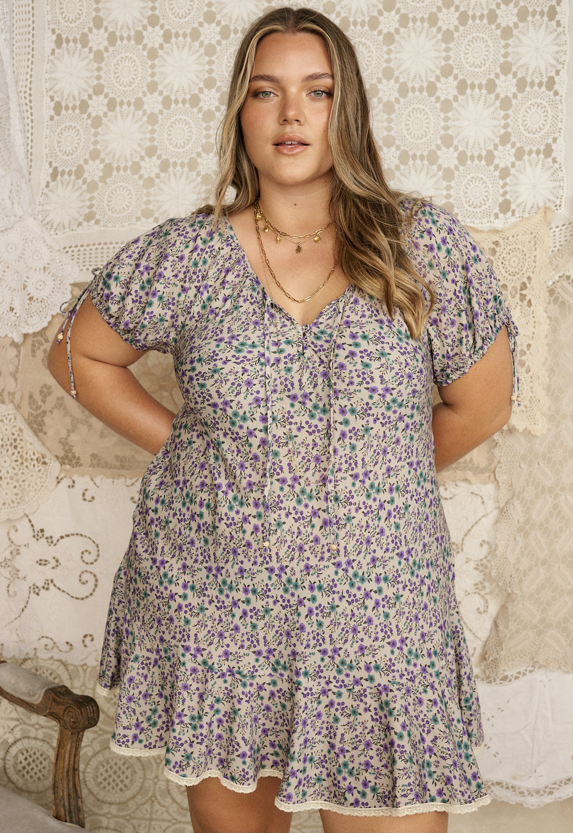 Mimi-Rose Mini Dress – SPELL