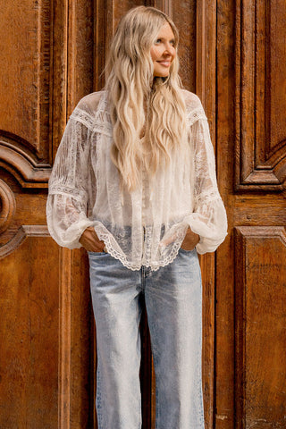 Teodora Lace Blouse