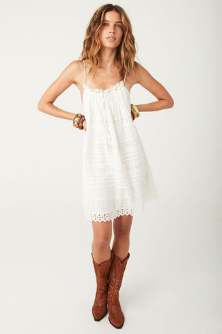 Love in the Afternoon Lace Mini Dress
