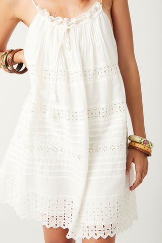 Love in the Afternoon Lace Mini Dress