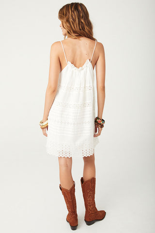 Love in the Afternoon Lace Mini Dress