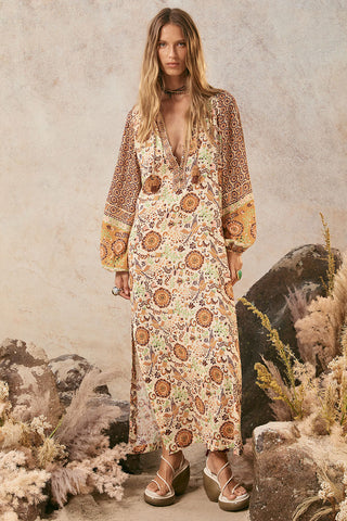 Sannah Boho Maxi Dress