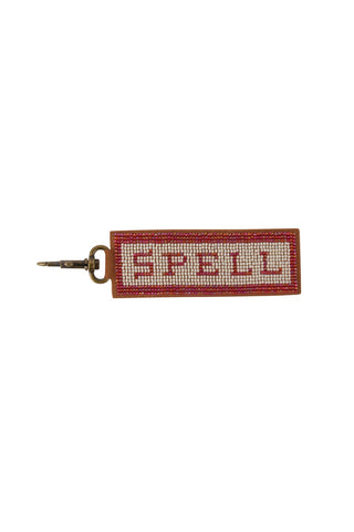 Spell Beaded Key Ring