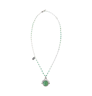 Moonscape Spinner Pendant Necklace