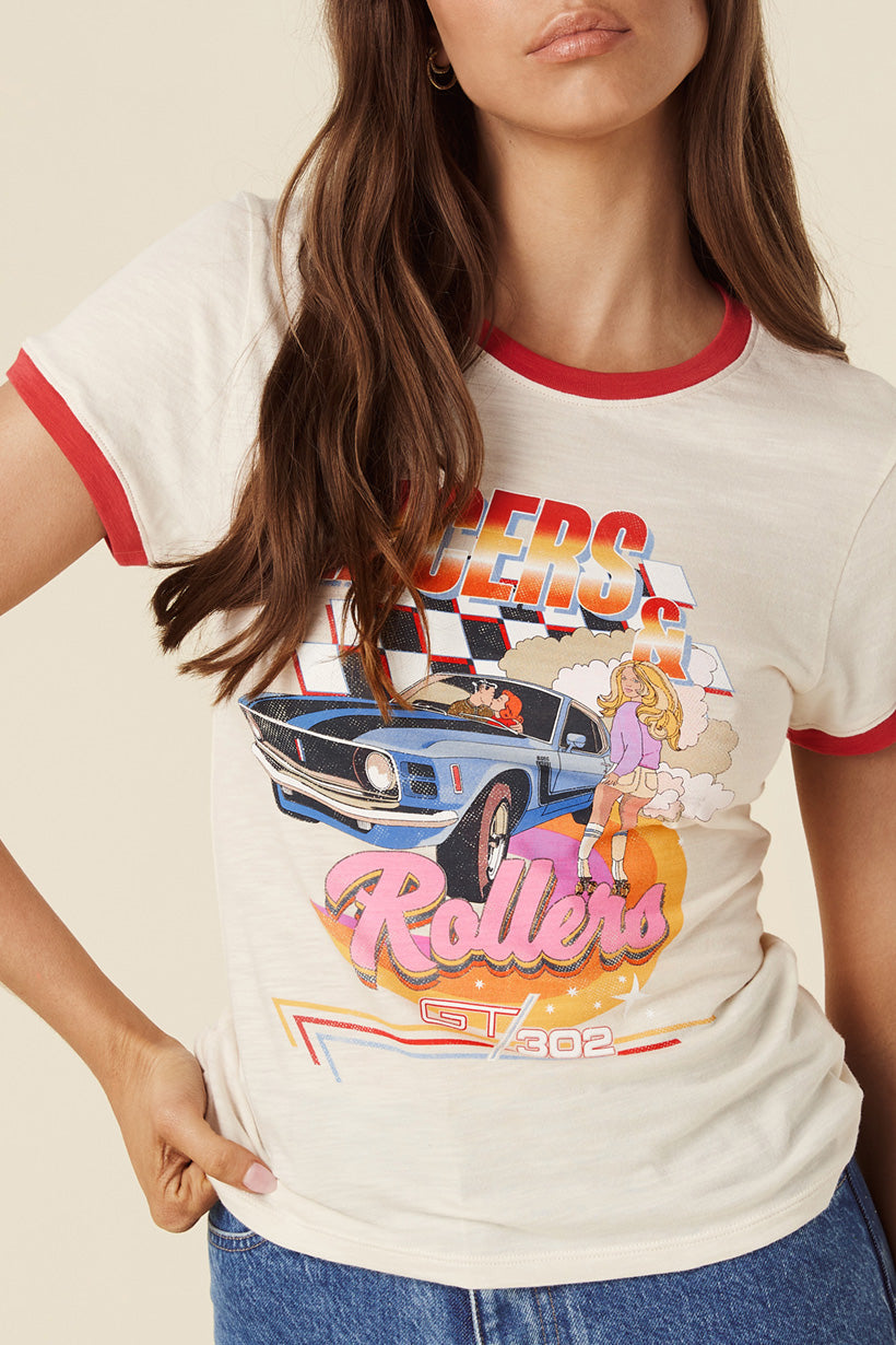 Racers & Rollers Shrunken Tee