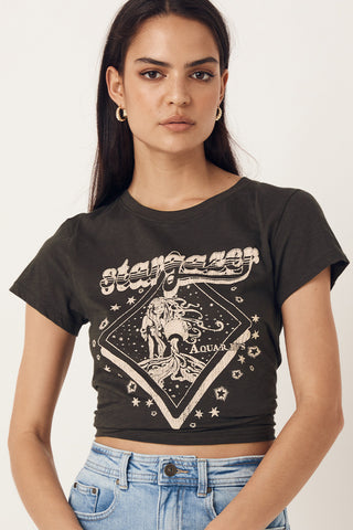 Aquarius Stargazer Tee